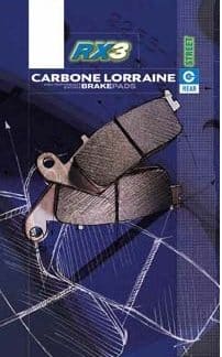 Carbone Lorraine pastiglie dei freni RX3